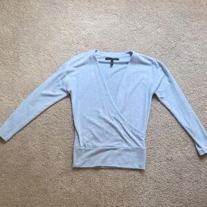 White House Black Market Light Blue Top